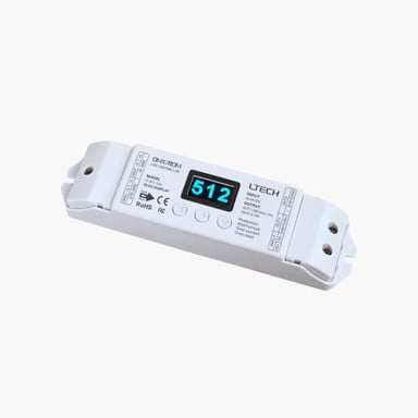 LTECH DMX512 Decoder 12-24VDC 12A 1 Channel | ULTRA LEDs
